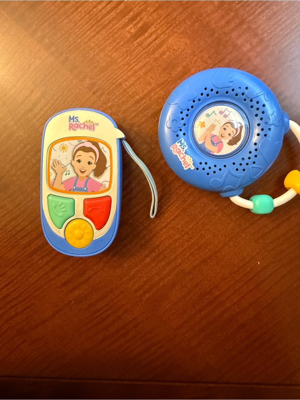 Rachel Blue Musical Phone and Rattle Toy Set